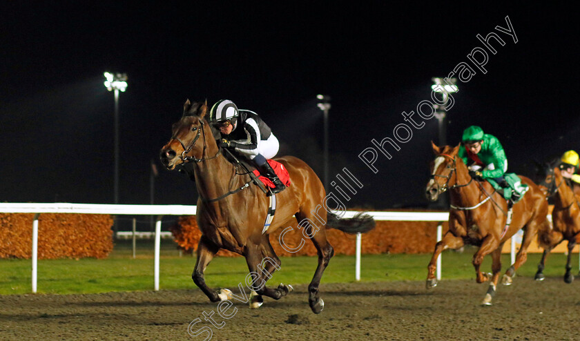 Twirling-0005 
 TWIRLING (William Buick) wins The Unibet Support Safe Gambling Fillies Novice Stakes
Kempton 6 Dec 2023 - Pic Steven Cargill / Racingfotos.com