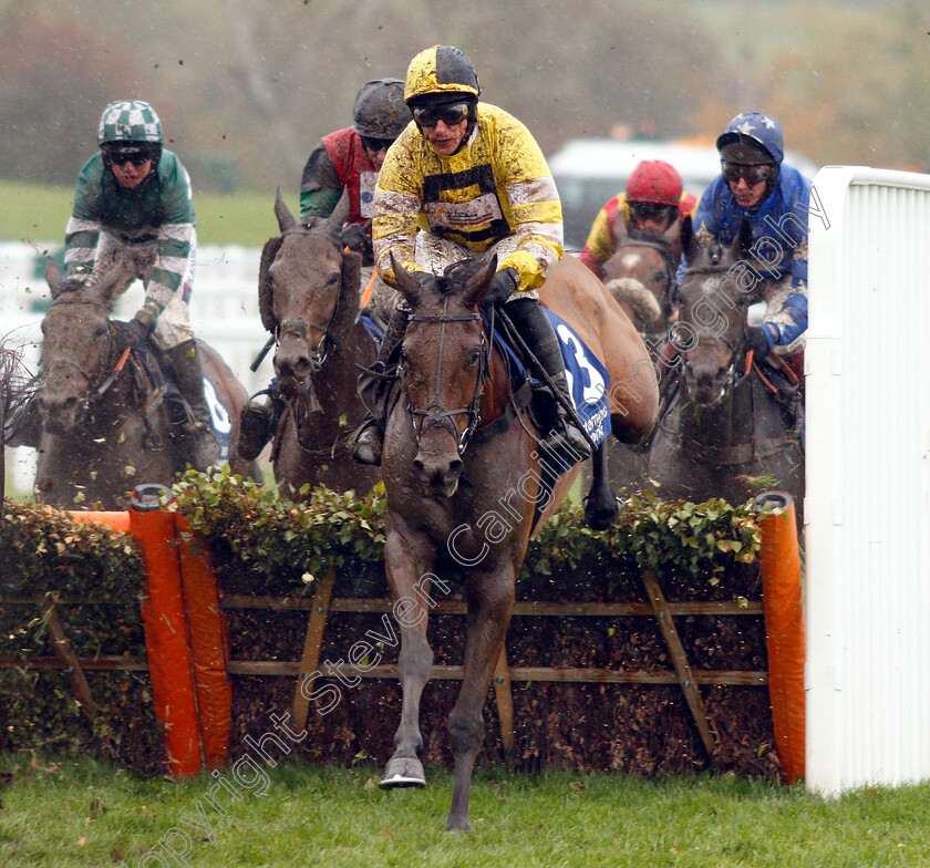 Notwhatiam-0001 
 NOTWHATIAM (Harry Skelton)
Cheltenham 27 Oct 2018 - Pic Steven Cargill / Racingfotos.com