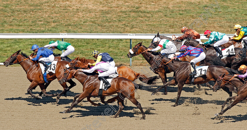 Dragonet-0004 
 DRAGONET (13, Maxime Guyon) wins The Prix des Collectivites Locales
Deauville 6 Aug 2022 - Pic Steven Cargill / Racingfotos.com