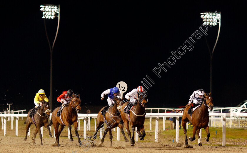 Solar-Heights-0001 
 SOLAR HEIGHTS (2nd right, P J McDonald) wins The tote.co.uk Fillies Conditions Stakes
Chelmsford 13 Feb 2020 - Pic Steven Cargill / Racingfotos.com