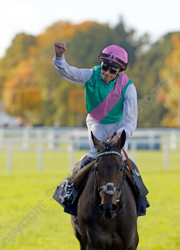 Kalpana-0013 
 KALPANA (William Buick) winner of The Qipco British Champions Fillies & Mares Stakes
Ascot 19 Oct 2024 - Pic Steven Cargill / Racingfotos.com