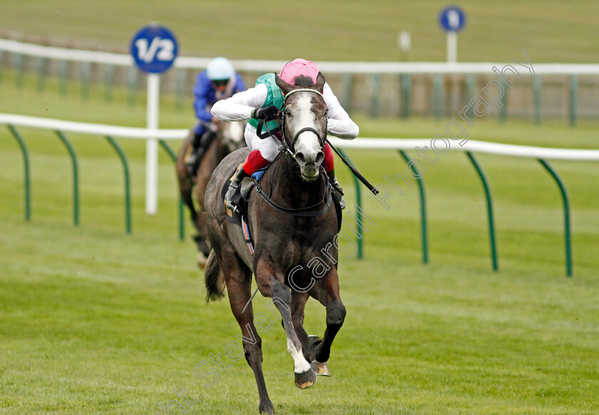 Crenelle-0004 
 CRENELLE (Frankie Dettori) wins The bet365 European Breeders Fund Maiden Fillies Stakes
Newmarket 12 Apr 2022 - Pic Steven Cargill / Racingfotos.com