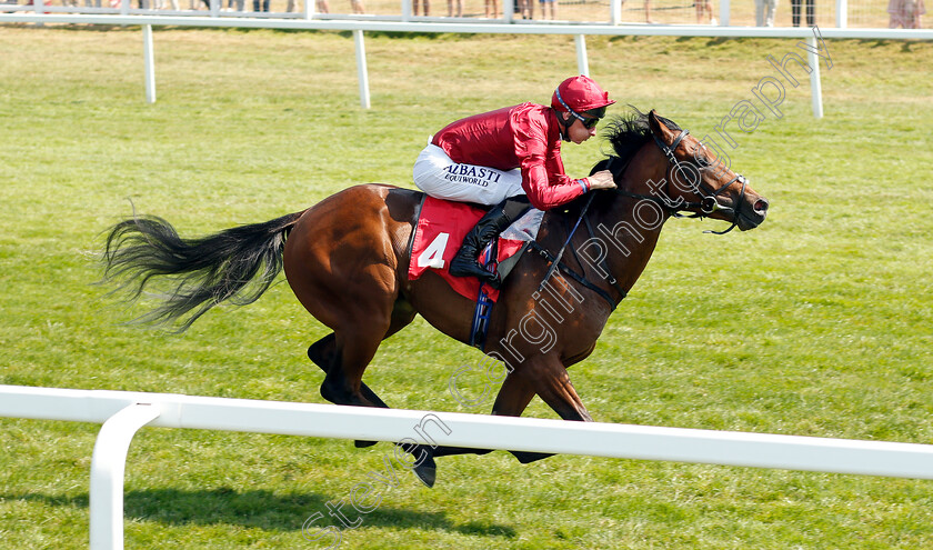 King-Of-Comedy-0006 
 KING OF COMEDY (Adam Kirby) wins The Good Care Group British EBF Novice Stakes Div2
Sandown 6 Jul 2018 - Pic Steven Cargill / Racingfotos.com