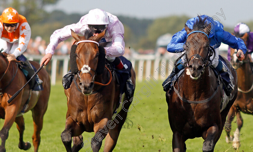 Pleasant-Man-0005 
 PLEASANT MAN (left, Adam Kirby) beats MARSHALL PLAN (right) in The Follow @attheraces On Twitter Handicap
Yarmouth 16 Sep 2021 - Pic Steven Cargill / Racingfotos.com