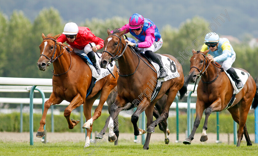 Dare-To-Dream-0004 
 DARE TO DREAM (T Piccone) beats ORLHENA (left) in The Prix de la Reboursiere
Deauville 12 Aug 2023 - Pic Steven Cargill / Racingfotos.com