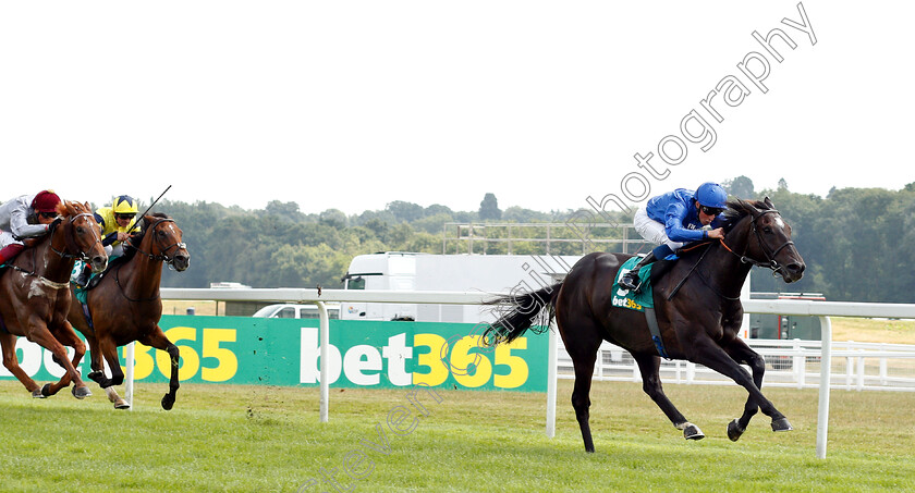 Emotionless-0003 
 EMOTIONLESS (William Buick) wins The bet365 Steventon Stakes
Newbury 21 Jul 2018 - Pic Steven Cargill / Racingfotos.com