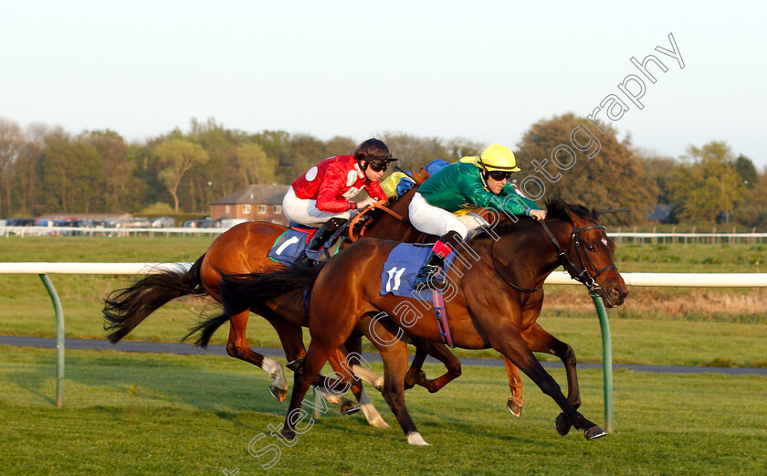 Ignatius-0002 
 IGNATIUS (Kieren Fox) wins The DS Derby Salon Handicap
Nottingham 20 Apr 2019 - Pic Steven Cargill / Racingfotos.com