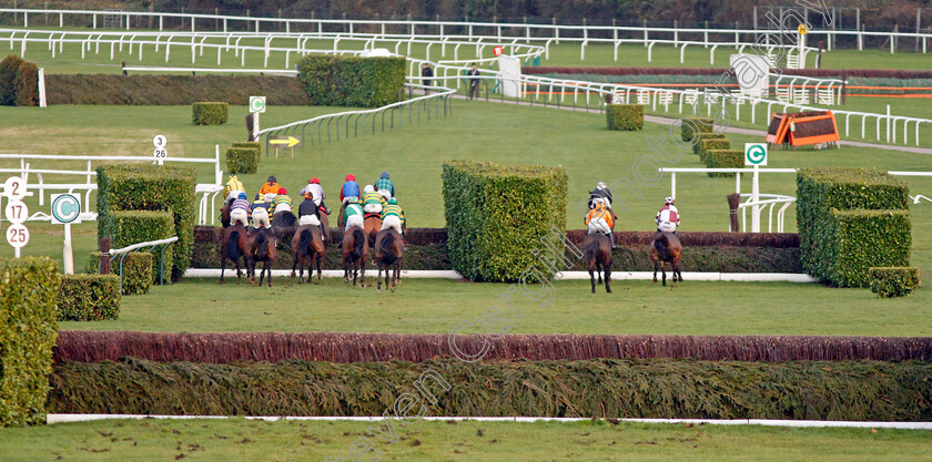 Cheltenham-0003 
 Action from The Glenfarclas Cross Country Handicap Chase
Cheltenham 13 Dec 2019 - Pic Steven Cargill / Racingfotos.com