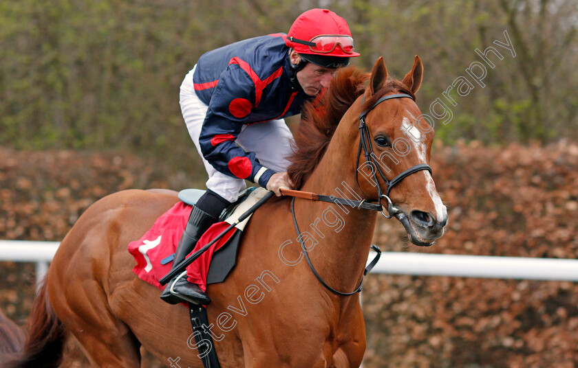 Perfect-Hustler-0002 
 PERFECT HUSTLER (John Egan) Kempton 11 Apr 2018 - Pic Steven Cargill / Racingfotos.com