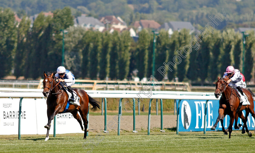 Kelina-0007 
 KELINA (Maxime Guyon) wins The Prix des Marettes
Deauville 6 Aug 2022 - Pic Steven Cargill / Racingfotos.com