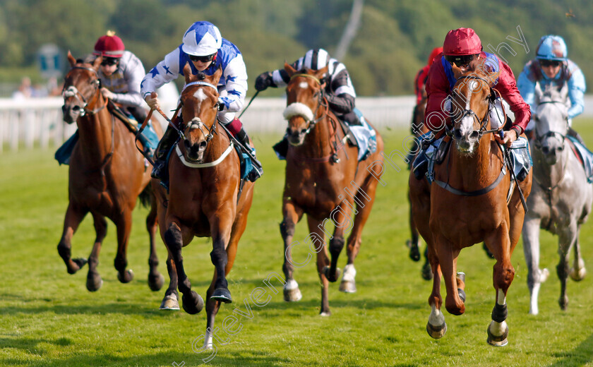 Diamond-Bay-0002 
 DIAMOND BAY (right, Daniel Tudhope) beats STATE LEGEND (left) in The Constant Security Handicap
York 16 Jun 2023 - Pic Steven Cargill / Racingfotos.com