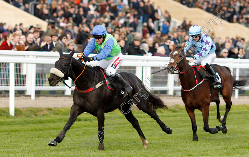 Canardier-0004 
 CANARDIER (Barry Geraghty) wins The Ballymore Novices Hurdle
Cheltenham 26 Oct 2018 - Pic Steven Cargill / Racingfotos.com