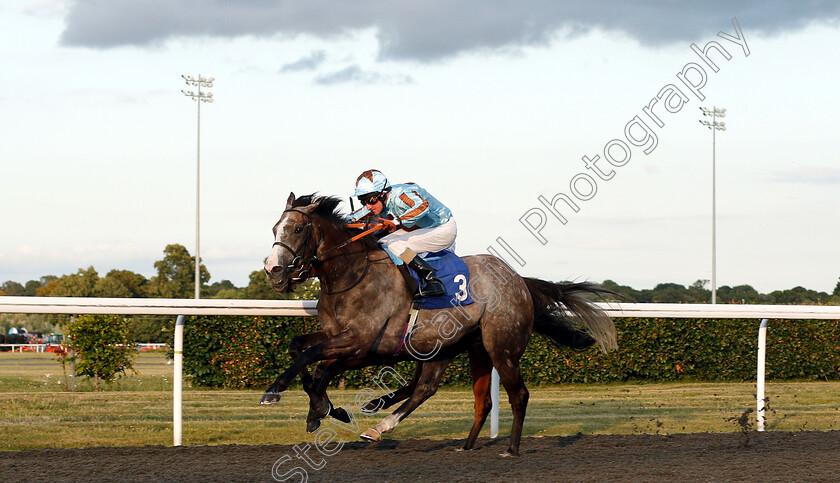 Garbanzo-0001 
 GARBANZO (Liam Keniry) wins The Matchbook Betting Podcast Handicap
Kempton 7 Aug 2019 - Pic Steven Cargill / Racingfotos.com