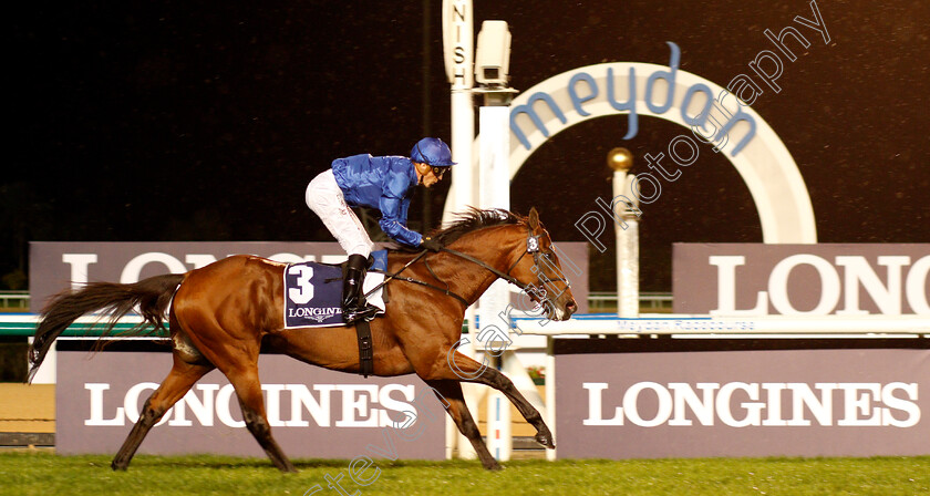 Benbatl-0009 
 BENBATL (Christophe Soumillon) wins The Singspiel Stakes
Meydan 9 Jan 2020 - Pic Steven Cargill / Racingfotos.com