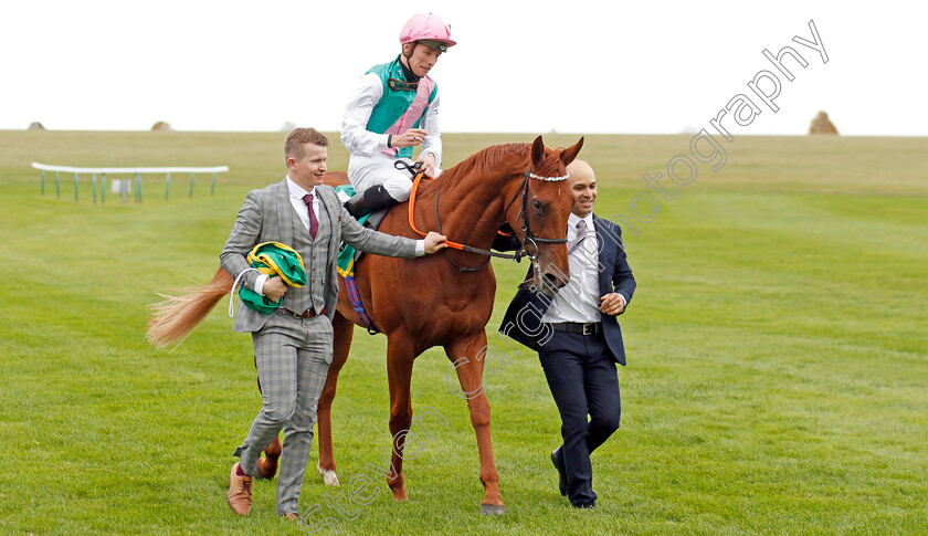 Quadrilateral-0003 
 QUADRILATERAL (Jason Watson) after winning The bet365 Fillies Mile
Newmarket 11 Oct 2019 - Pic Steven Cargill / Racingfotos.com