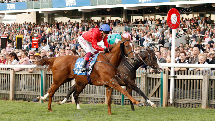 Perfection-0001 
 PERFECTION (Frankie Dettori) beats CLASSICAL TIMES (farside) in The Dubai Life British EBF Boadicea Stakes
Newmarket 13 Oct 2018 - Pic Steven Cargill / Racingfotos.com