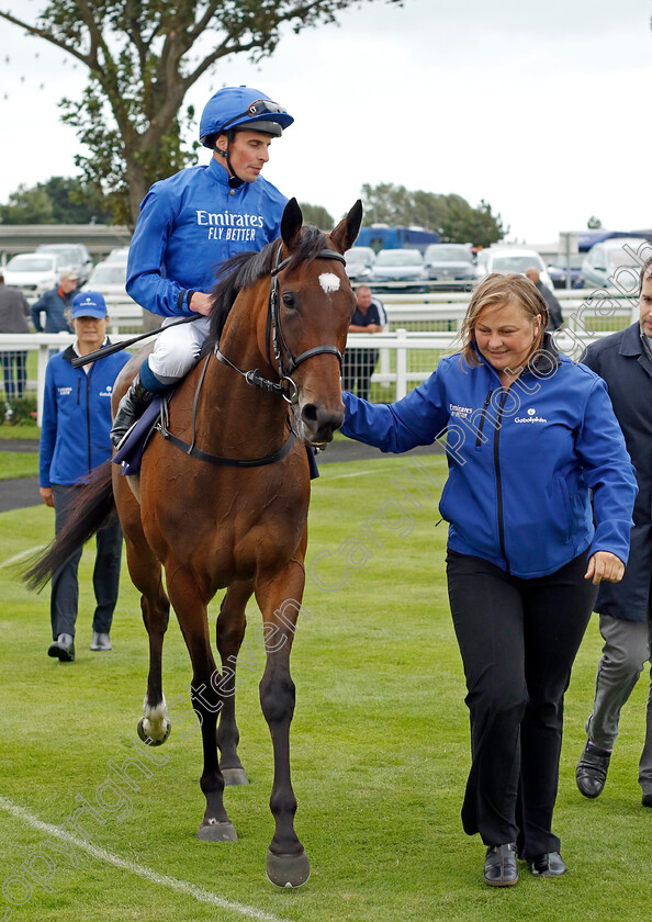 Sapphire-Seas-0009 
 SAPPHIRE SEAS (William Buick) winner of The EBF Stallions John Musker Fillies Stakes
Yarmouth 19 Sep 2023 - Pic Steven Cargill / Racingfotos.com