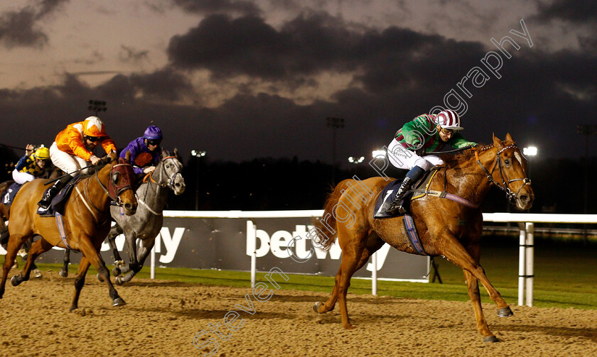 Greatest-Journey-0003 
 GREATEST JOURNEY (Alistair Rawlinson) wins The Play 4toscore At Betway Handicap
Wolverhampton 28 Nov 2018 - Pic Steven Cargill / Racingfotos.com