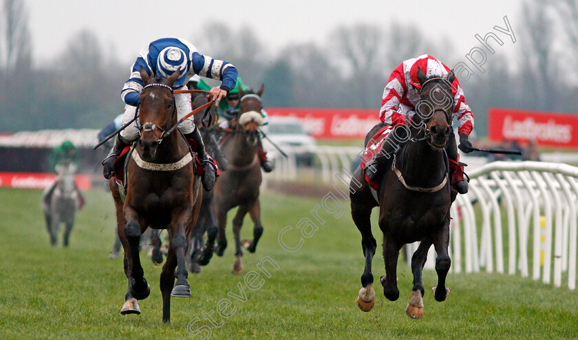 Total-Recall-0009 
 TOTAL RECALL (right, Paul Townend) beats WHISPER (left) in The Ladbrokes Trophy Chase Newbury 2 Dec 2017 - Pic Steven Cargill / Racingfotos.com