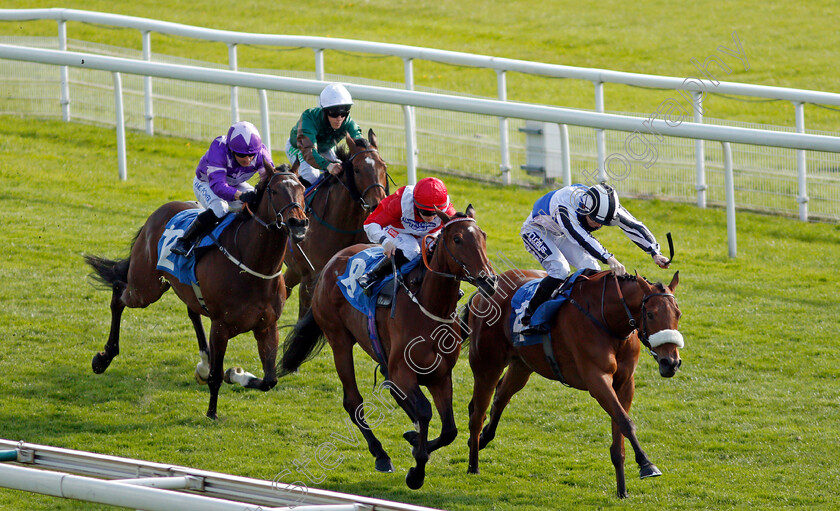 Raymond-0002 
 RAYMOND (right, Billy Garritty) beats SASHENKA (centre, Hollie Doyle) in The Autohorn Handicap
York 13 May 2021 - Pic Steven Cargill / Racingfotos.com