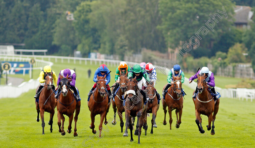 Auria-0001 
 AURIA (centre, Oisin Murphy) beats SEATTLE ROCK (right) in The Coral Distaff
Sandown 3 Jul 2021 - Pic Steven Cargill / Racingfotos.com