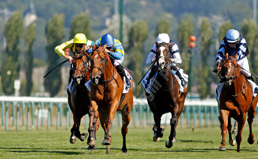 Coeur-De-Pierre-0005 
 COEUR DE PIERRE (T Piccone) wins The Prix du Cercle
Deauville 7 Aug 2022 - Pic Steven Cargill / Racingfotos.com