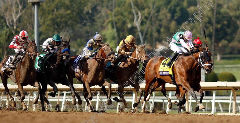 Idiomatic-0003 
 IDIOMATIC (Florent Geroux) wins The Breeders' Cup Distaff
Santa Anita 4 Nov 2023 - Pic Steven Cargill / Racingfotos.com