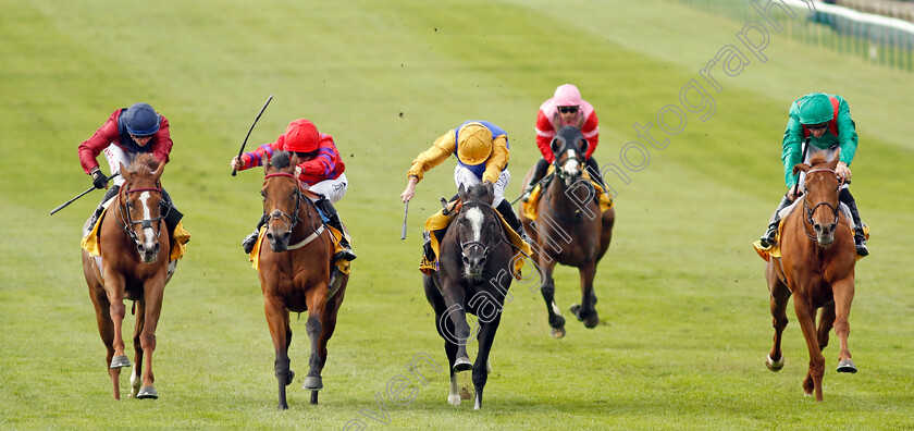 Dreamloper-0002 
 DREAMLOPER (2nd left, Kieran Shoemark) beats VILLE DE GRACE (2nd right) EBAIYRA (right) and LILAC ROAD (left) in The Betfair Exchange Dahlia Stakes
Newmarket 1 May 2022 - Pic Steven Cargill / Racingfotos.com