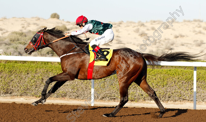 Kunani-0007 
 KUNANI (Ben Curtis) wins The Dubai Duty Free Handicap
Jebel Ali 11 Jan 2019 - Pic Steven Cargill / Racingfotos.com