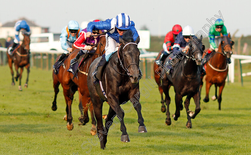 Mutafarrid-0002 
 MUTAFARRID (Jim Crowley) wins The Paul Gill 70th Birthday Nursery Yarmouth 16 Oct 2017 - Pic Steven Cargill / Racingfotos.com