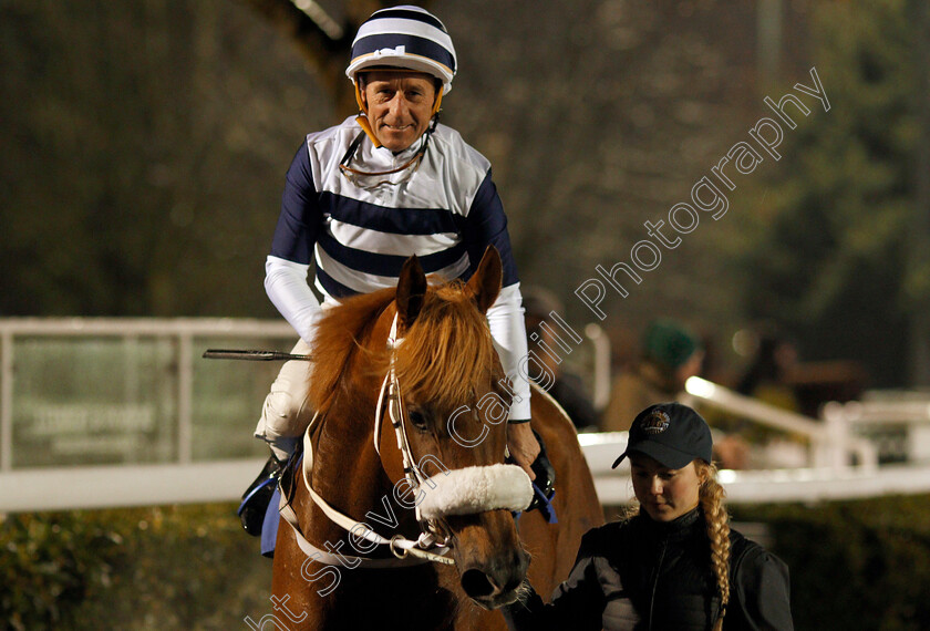 Chares-0008 
 CHARES (John Egan) after The Road To The Kentucky Derby Conditions Stakes
Kempton 4 Mar 2020 - Pic Steven Cargill / Racingfotos.com