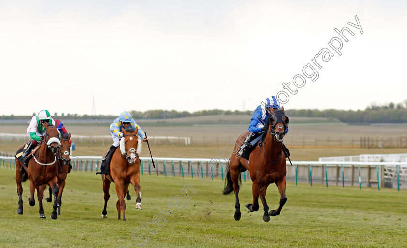 Tawleed-0001 
 TAWLEED (Jim Crowley) wins The Betfair Racing Only Bettor Podcast Confined Handicap
Newmarket 2 May 2021 - Pic Steven Cargill / Racingfotos.com