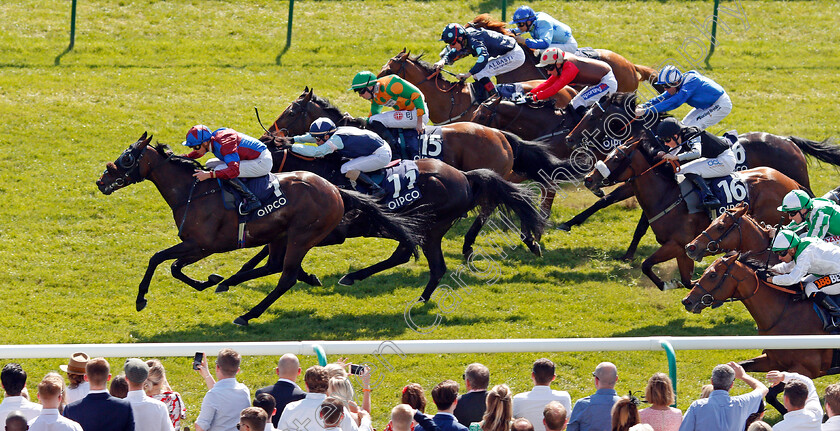 Gifted-Master-0005 
 GIFTED MASTER (James Doyle) wins The Longholes.com Handicap Newmarket 6 May 2018 - Pic Steven Cargill / Racingfotos.com