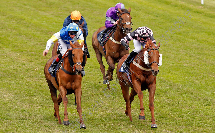 Raajihah-0003 
 RAAJIHAH (left, Adam Kirby) beats SHYJACK (right) in The quinnbet.com Handicap
Yarmouth 19 May 2021 - Pic Steven Cargill / Racingfotos.com