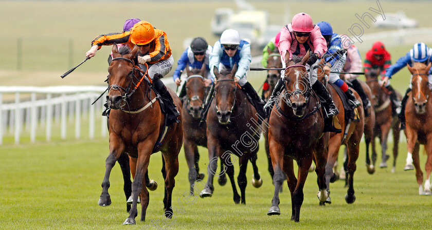 Passionova-0003 
 PASSIONOVA (left, Pat Cosgrave) beats SWEET ENOUGH (right) in The Nooresh Juglall Memorial Fillies Novice Stakes
Newmarket 24 Jun 2021 - Pic Steven Cargill / Racingfotos.com