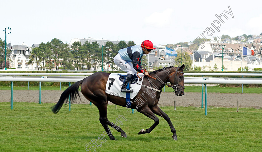 Djenne-0001 
 DJENNE (Maxime Guyon)
Deauville 12 Aug 2023 - Pic Steven Cargill / Racingfotos.com