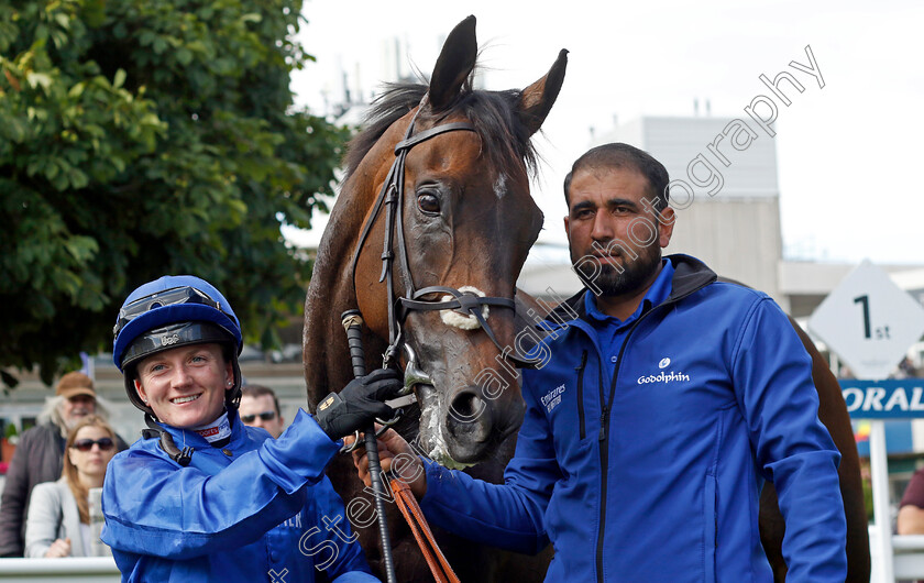 Passion-And-Glory-0008 
 PASSION AND GLORY (Hollie Doyle) winner of The Davies Insurance Services Gala Stakes
Sandown 1 Jul 2022 - Pic Steven Cargill / Racingfotos.com