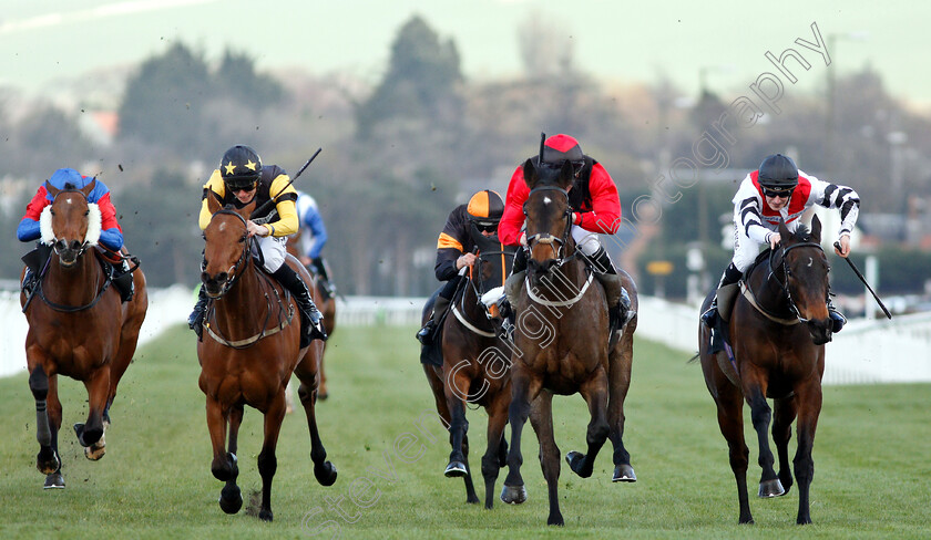 Sioux-Frontier-0003 
 SIOUX FRONTIER (2nd right, Lewis Edmunds) beats PAMMI (right) and ELITE ICON (2nd left) in The Follow @racingtv On Twitter Handicap
Musselburgh 2 Apr 2019 - Pic Steven Cargill / Racingfotos.com