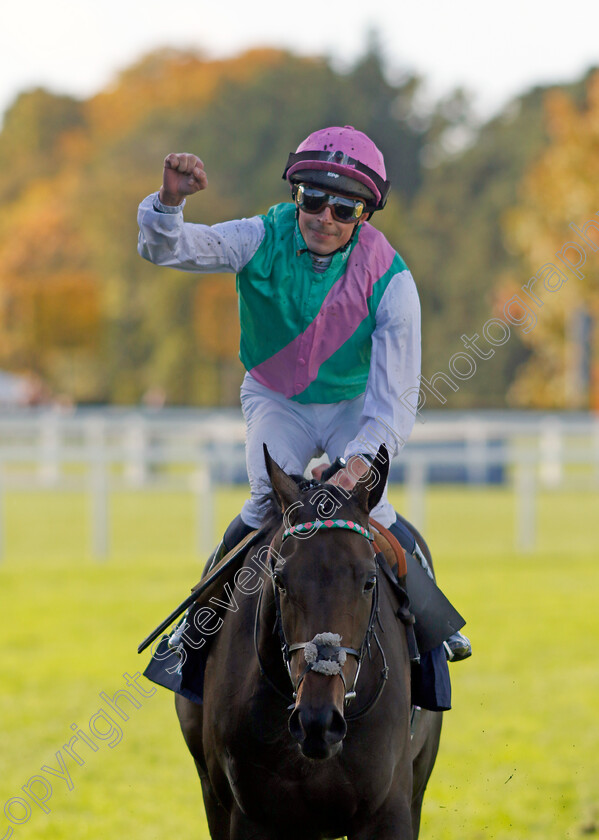 Kalpana-0012 
 KALPANA (William Buick) winner of The Qipco British Champions Fillies & Mares Stakes
Ascot 19 Oct 2024 - Pic Steven Cargill / Racingfotos.com