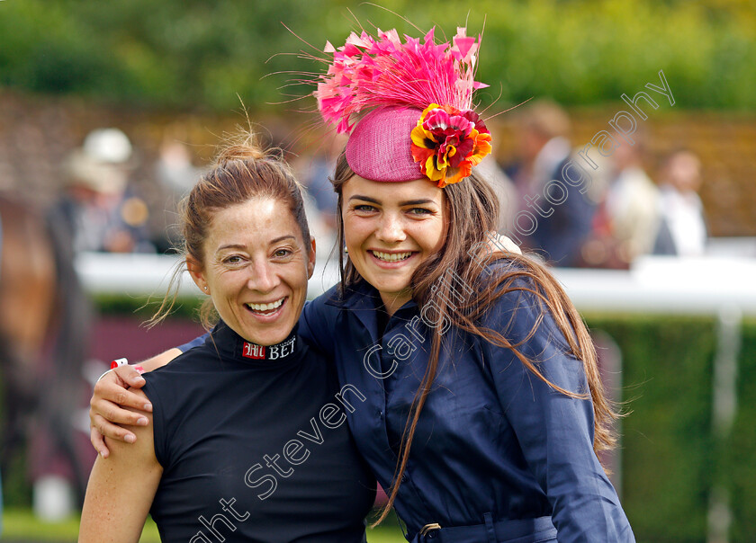 Megan-Nicholls-and-Hayley-Turner-0001 
 Megan Nicholls and Hayley Turner
Goodwood 28 Jul 2021 - Pic Steven Cargill / Racingfotos.com