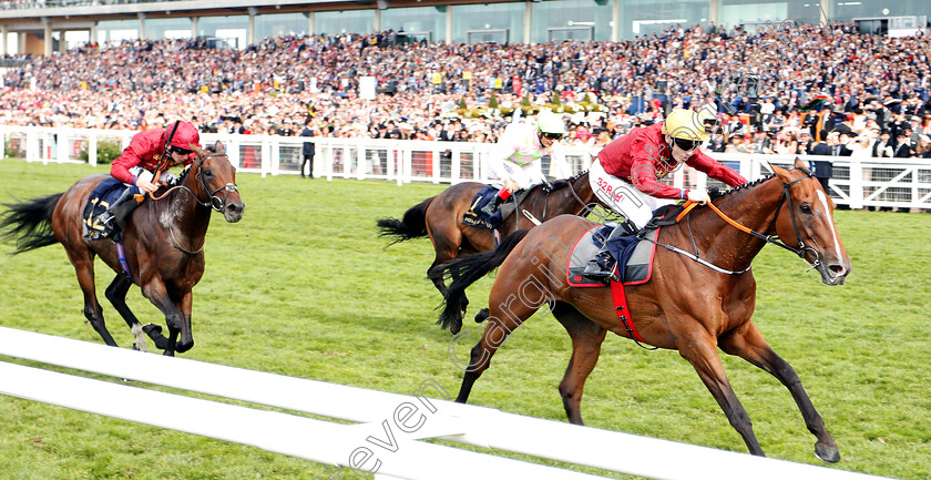 Pallasator-0003 
 PALLASATOR (Jamie Spencer) wins The Queen Alexandra Stakes 
Royal Ascot 23 Jun 2018 - Pic Steven Cargill / Racingfotos.com