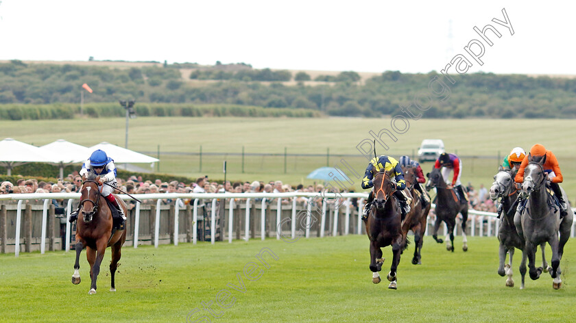 Les-Bleus-0007 
 LES BLEUS (David Egan) wins The British Stallion Studs EBF Restricted Novice Stakes
Newmarket 28 Jul 2023 - Pic Steven Cargill / Racingfotos.com