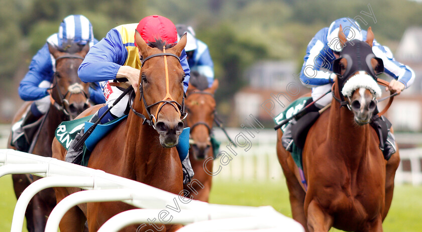 Via-Serendipity-0003 
 VIA SERENDIPITY (Fran Berry) wins The Randox Health Handicap
Sandown 16 Jun 2018 - Pic Steven Cargill / Racingfotos.com