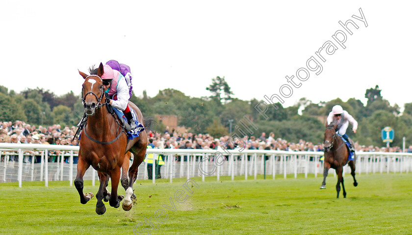 Enable-0005 
 ENABLE (Frankie Dettori) wins The Darley Yorkshire Oaks
York 22 Aug 2019 - Pic Steven Cargill / Racingfotos.com