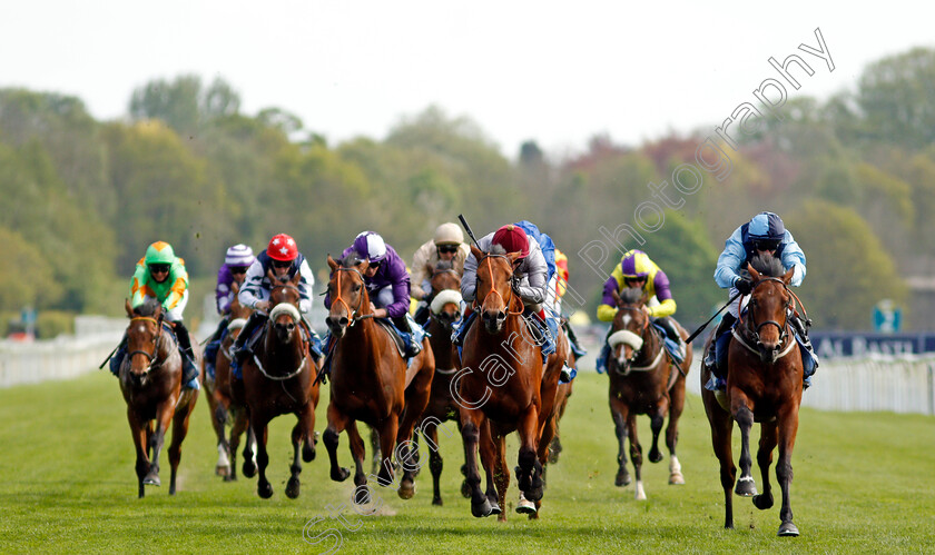 Lusail-0003 
 LUSAIL (centre, Andrea Atzeni) beats MATTICE (right) in The Constant Security ebfstallions.com Maiden Stakes
York 13 May 2021 - Pic Steven Cargill / Racingfotos.com