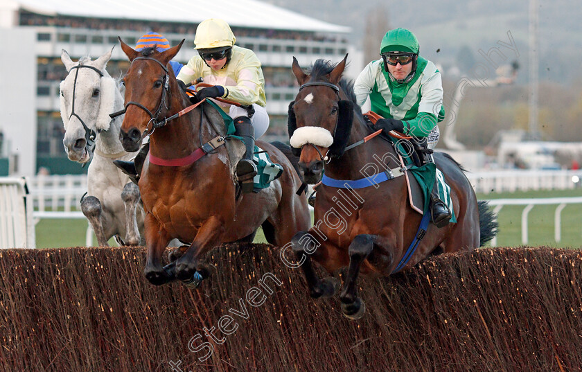 Thomas-Patrick-and-One-Style-0001 
 THOMAS PATRICK (right, Tommie O'Brien) with ONE STYLE (left, Lucy Turner)
Cheltenham 12 Mar 2020 - Pic Steven Cargill / Racingfotos.com