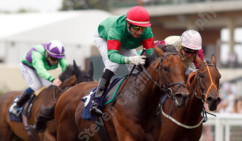 Texting-0005 
 TEXTING (Gerald Mosse) wins The Sarah Chandler October Club Supporting SIA Fillies Handicap
Ascot 26 Jul 2019 - Pic Steven Cargill / Racingfotos.com