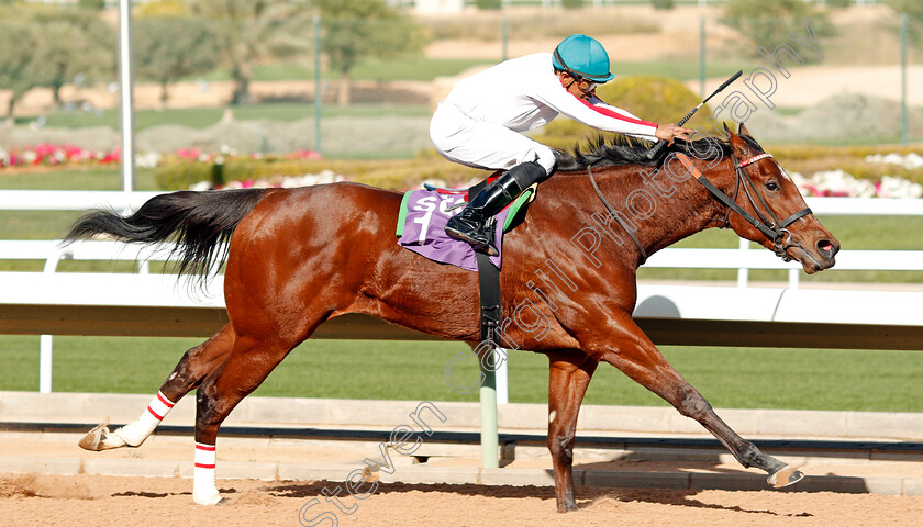 Etsaam-0006 
 ETSAAM (M Aldaham) wins The Saudi Bred Horses Maiden
King Abdulaziz Racetrack, Riyadh, Saudi Arabia 28 Feb 2020 - Pic Steven Cargill / Racingfotos.com