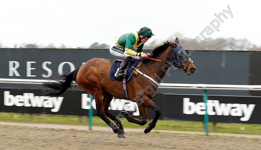 Navajo-Star-0002 
 NAVAJO STAR (William Carver) wins The Betway Stayers Apprentice Handicap
Lingfield 2 Mar 2019 - Pic Steven Cargill / Racingfotos.com