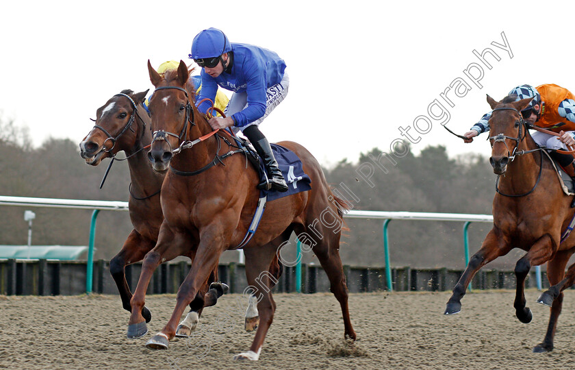 Dubai-One-0006 
 DUBAI ONE (Oisin Murphy) wins The Betway Sprint Handicap Lingfield 30 Dec 2017 - Pic Steven Cargill / Racingfotos.com